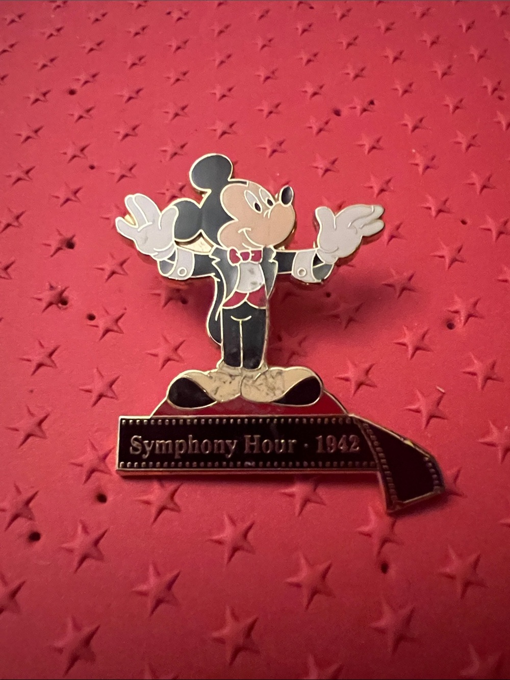 WDW Symphony Hour 1942 Mickey Through the Years Filmstrip Series Disney LE Pin